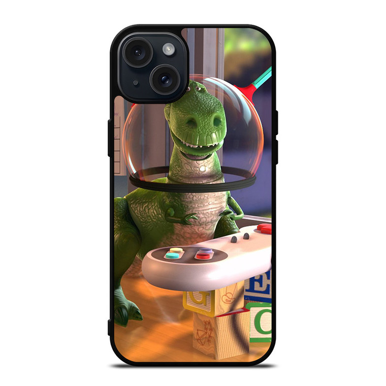 REX TOY STORY CARTOON iPhone 15 Plus Case Cover