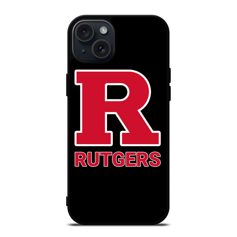 RUTGERS SCARLET KNIGHTS FOOTBALL iPhone 15 Plus Case Cover