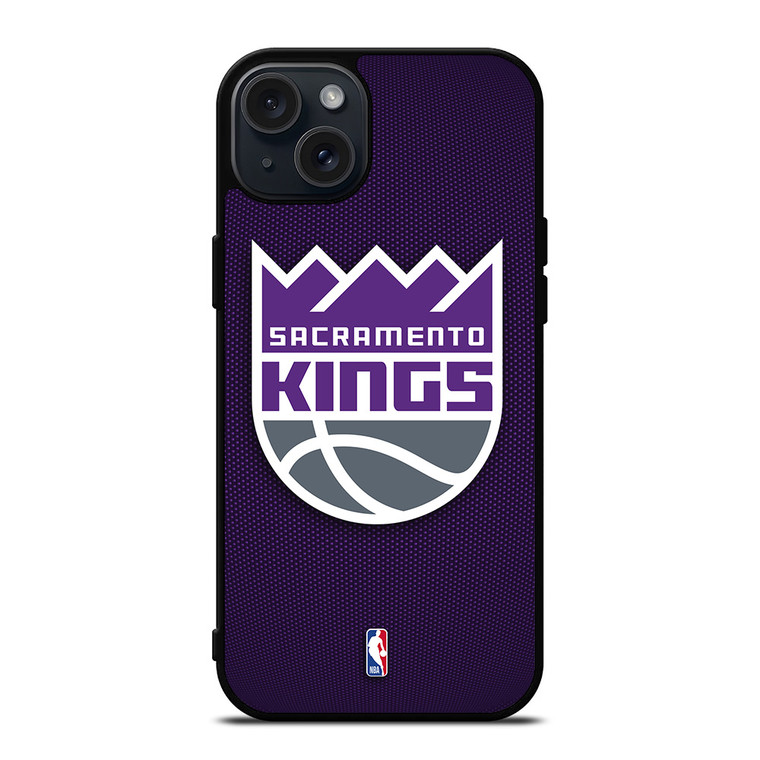 SACRAMENTO KINGS BASKETBALL NBA iPhone 15 Plus Case Cover
