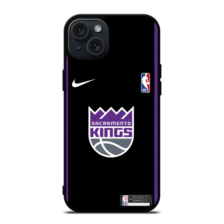 SACRAMENTO KINGS NIKE NBA BASKETBALL iPhone 15 Plus Case Cover