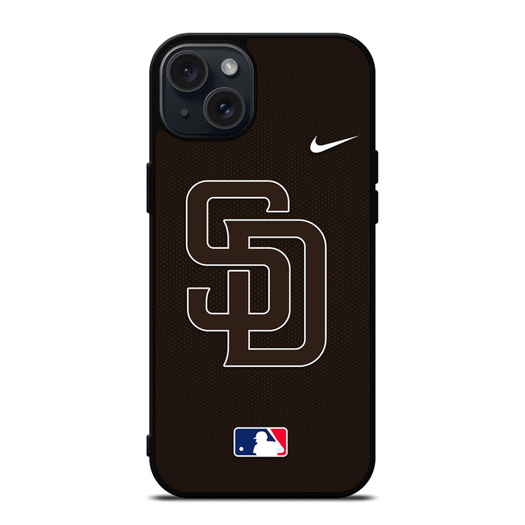 SAN DIEGO PADRES MLB BASEBALL NIKE iPhone 15 Plus Case Cover