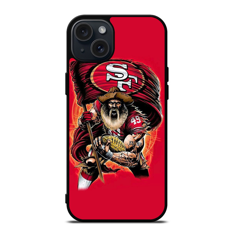 SAN FRANCISCO 49ERS MASCOT iPhone 15 Plus Case Cover
