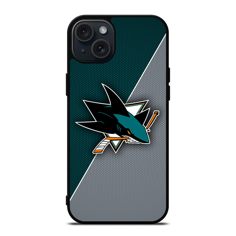 SAN JOSE SHARKS NHL HOCKEY LOGO iPhone 15 Plus Case Cover