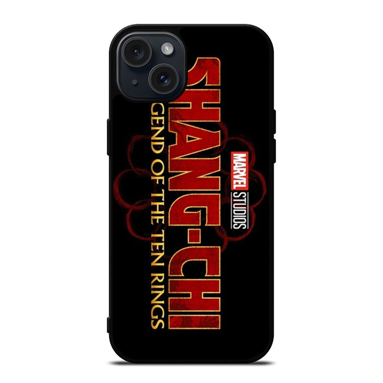 SHANG CHI AND THE LEGEND OF THE TEN RINGS MARVEL LOGO iPhone 15 Plus Case Cover