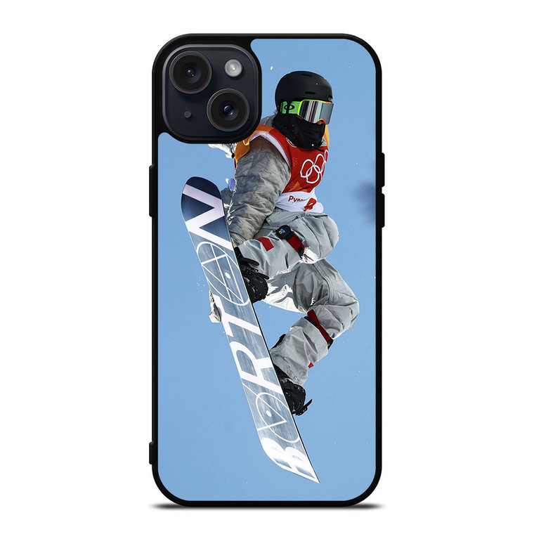 SHAUN WHITE BURTON SNOWBOARDING iPhone 15 Plus Case Cover