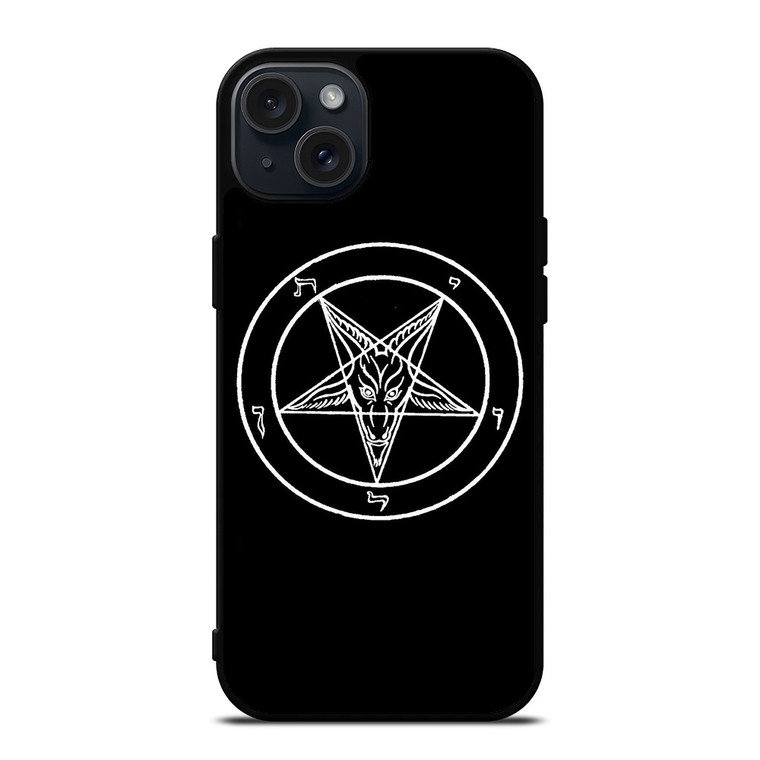 SIGIL OF BAPHOMET SIGN iPhone 15 Plus Case Cover