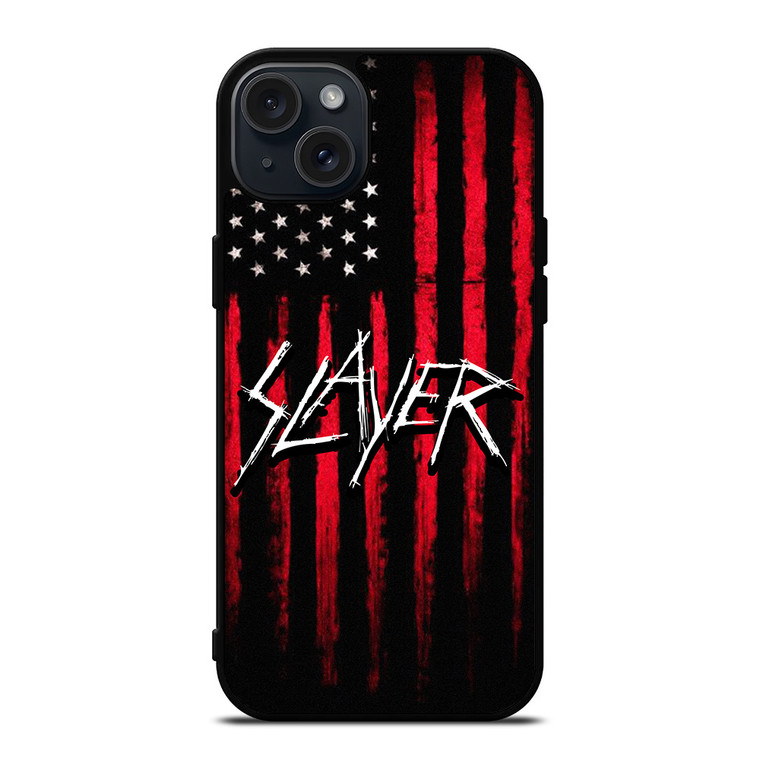 SLAYER ROCK BAND AMERICA iPhone 15 Plus Case Cover