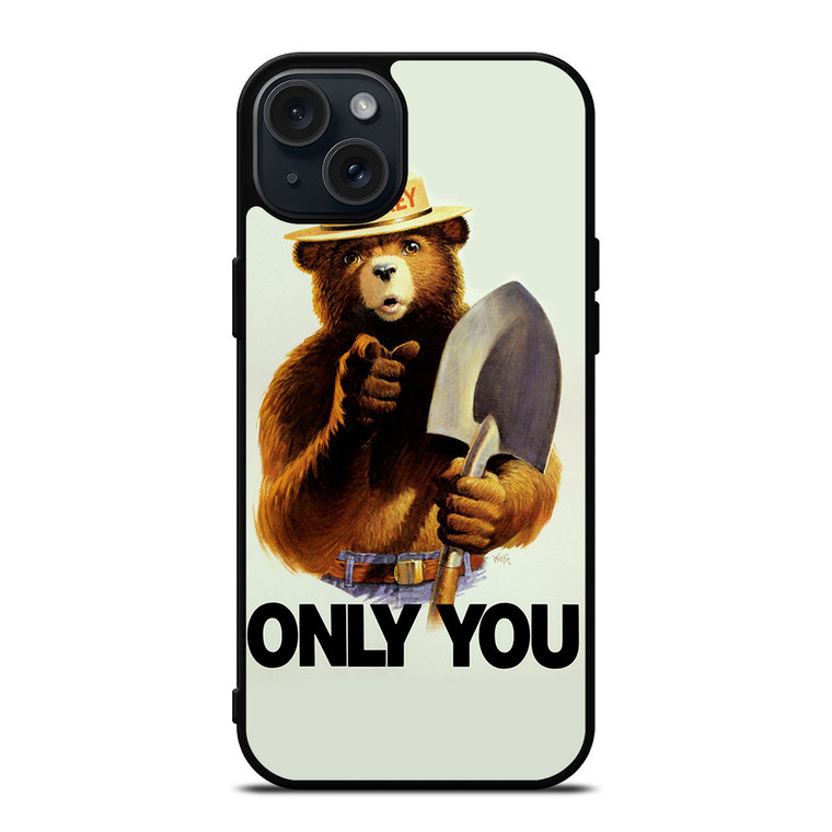 SMOKEY THE BEAR iPhone 15 Plus Case Cover