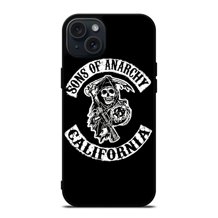 SONS OF ANARCHY LOGO iPhone 15 Plus Case Cover