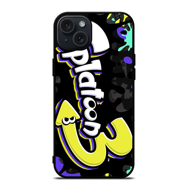 SPLATOON 3 GAMES LOGO iPhone 15 Plus Case Cover
