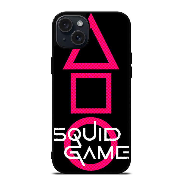 SQUID GAME LOGO NETFLIX iPhone 15 Plus Case Cover