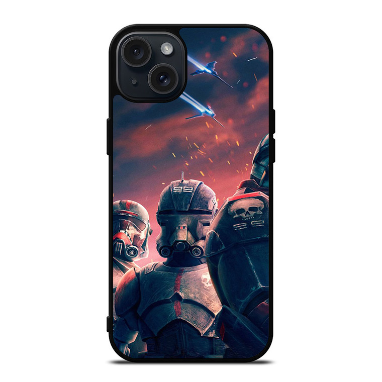 STAR WARS THE BAD BATCH CARTOON iPhone 15 Plus Case Cover