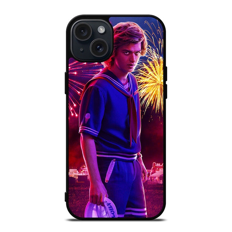 STEVE HARRINGTON STRANGER THINGS iPhone 15 Plus Case Cover