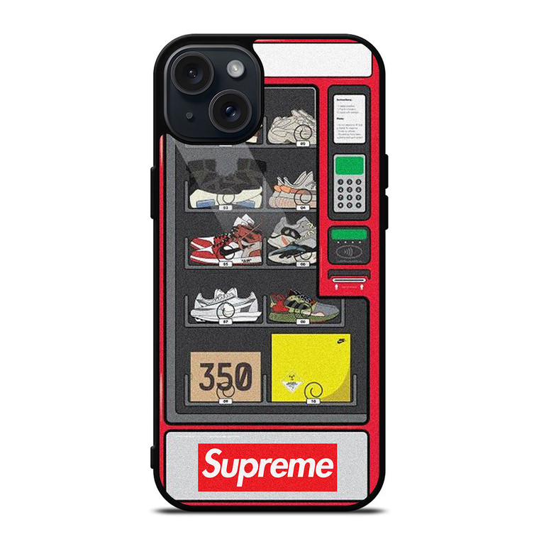 SUPREME SNEAKERS VENDING MACHINE iPhone 15 Plus Case Cover SUPREME SNEAKERS VENDING MACHINE iPhone 15 Plus Case Cover