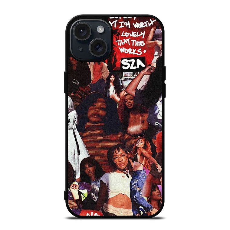 SZA COLLAGE iPhone 15 Plus Case Cover
