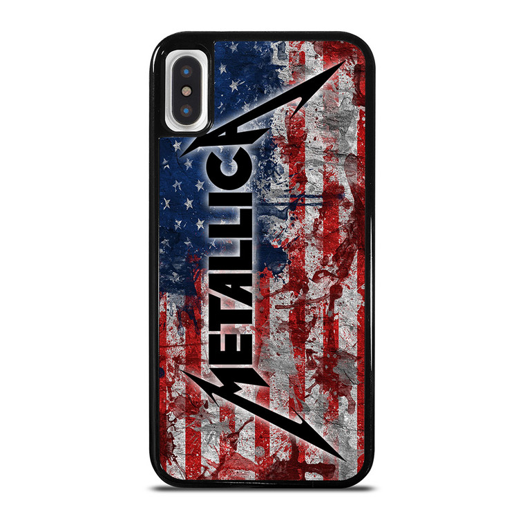 METALLICA ROCK BAND AMERICA iPhone X / XS Case Cover