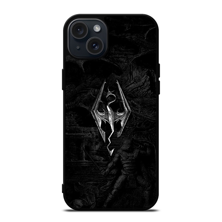 THE ELDER SCROLLS SKYRIM GAMES SIGN iPhone 15 Plus Case Cover
