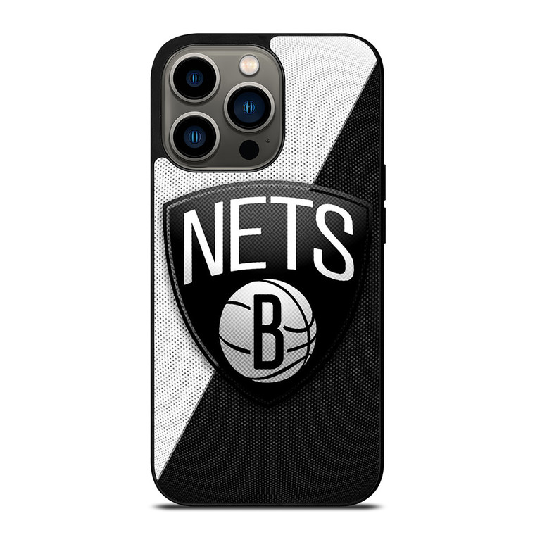 BROOKLYN NETS NBA BASKETBALL ICON iPhone 13 Pro Case Cover