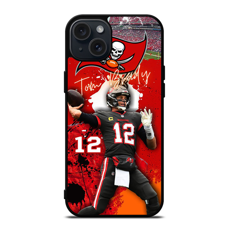 TOM BRADY GOAT TAMPA BAY BUCCANEERS 2 iPhone 15 Plus Case Cover