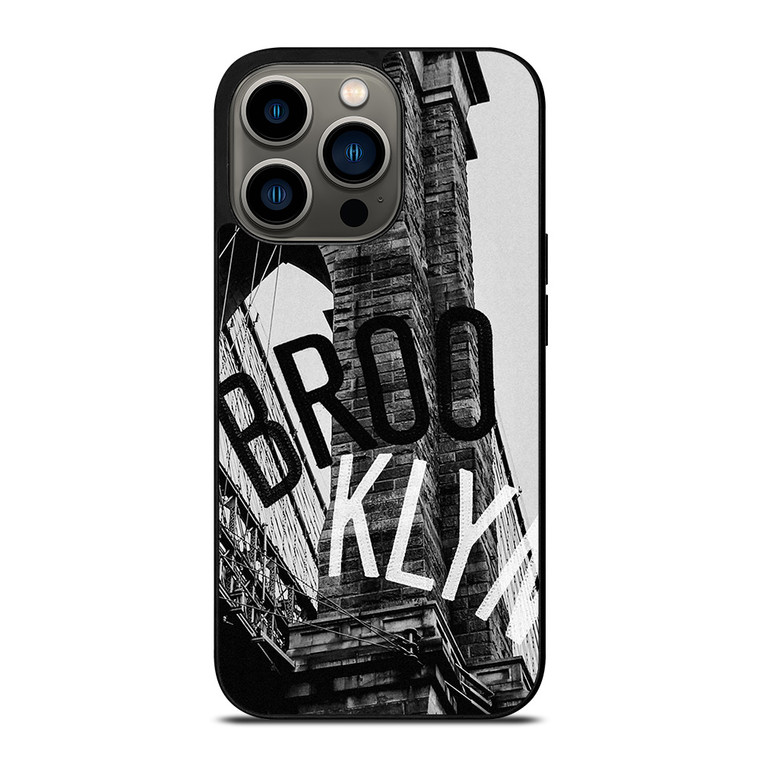 BROOKLYN NETS NBA BASKETBALL iPhone 13 Pro Case Cover