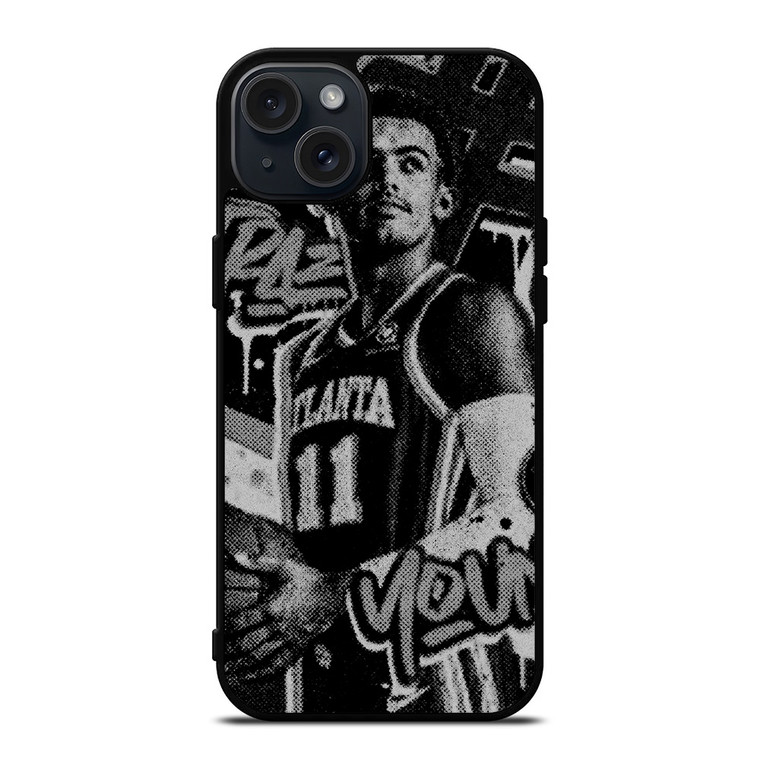 TRAE YOUNG ATLANTA HAWKS 3 iPhone 15 Plus Case Cover