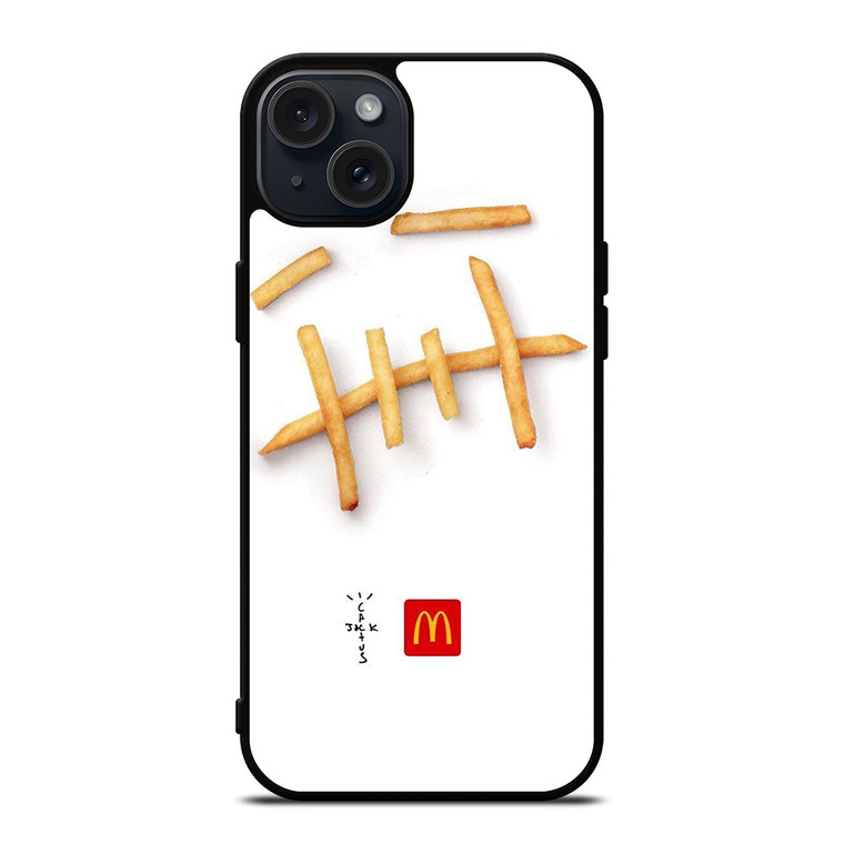 TRAVIS SCOTT X MCDONALD SYMBOL iPhone 15 Plus Case Cover