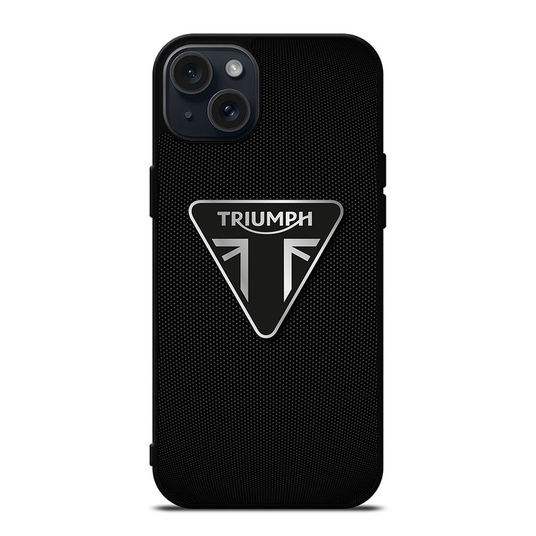 TRIUMPH CARBON FIBER iPhone 15 Plus Case Cover