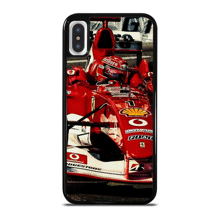 MICHAEL SCHUMACHER FERRARI F1 FORMULA ONE 2 iPhone X / XS Case Cover
