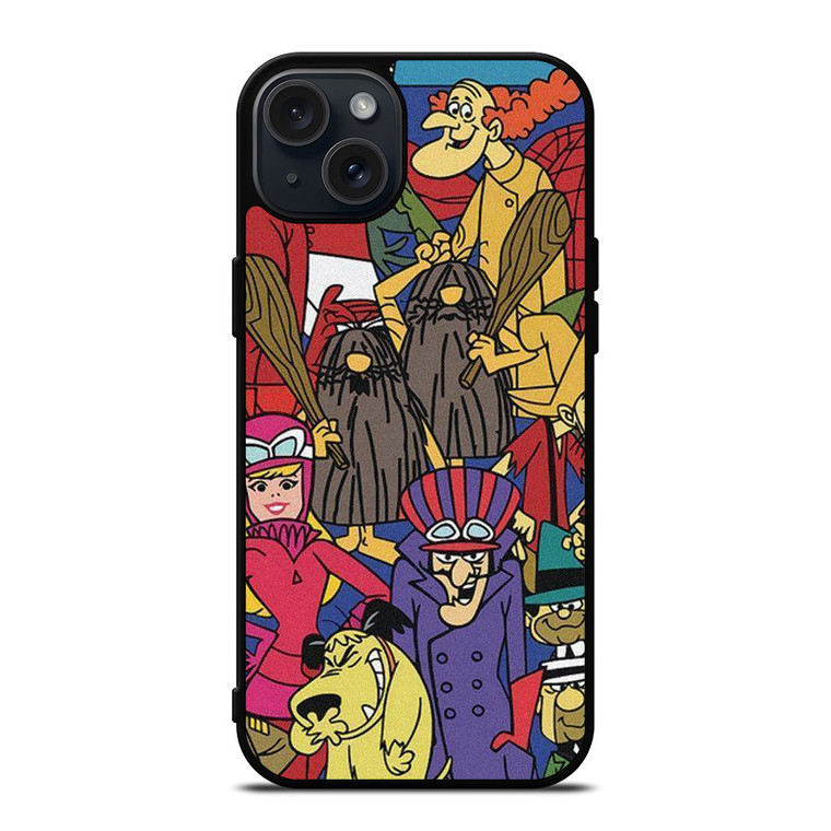 WACKY RACES ANIMATION iPhone 15 Plus Case Cover