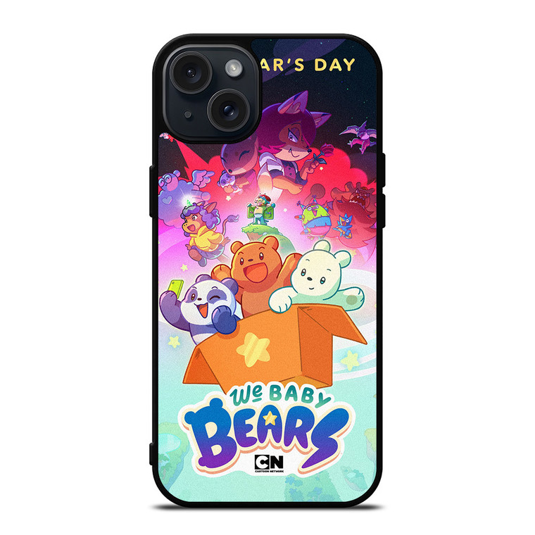 WE BABY BEARS CARTOON iPhone 15 Plus Case Cover