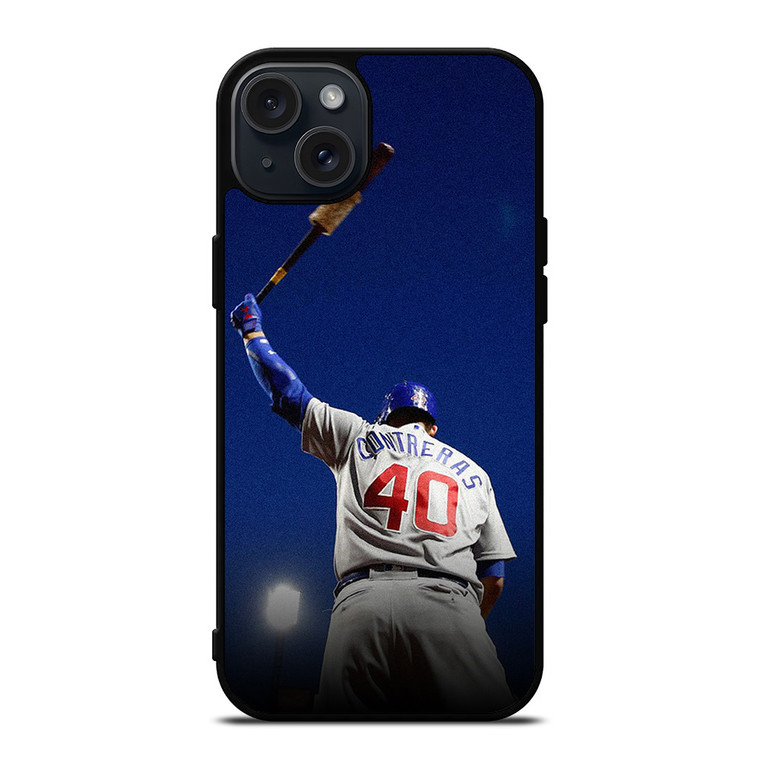 WILLSON CONTRERAS CHICAGO CUBS BASEBALL iPhone 15 Plus Case Cover