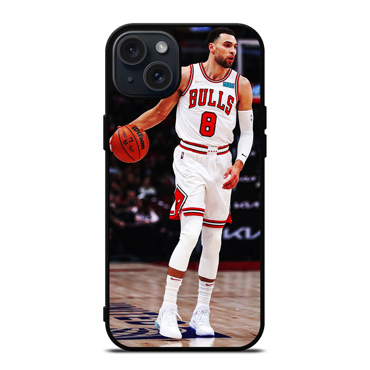 ZACH LAVINE CHICAGO BULLS 3 iPhone 15 Plus Case Cover