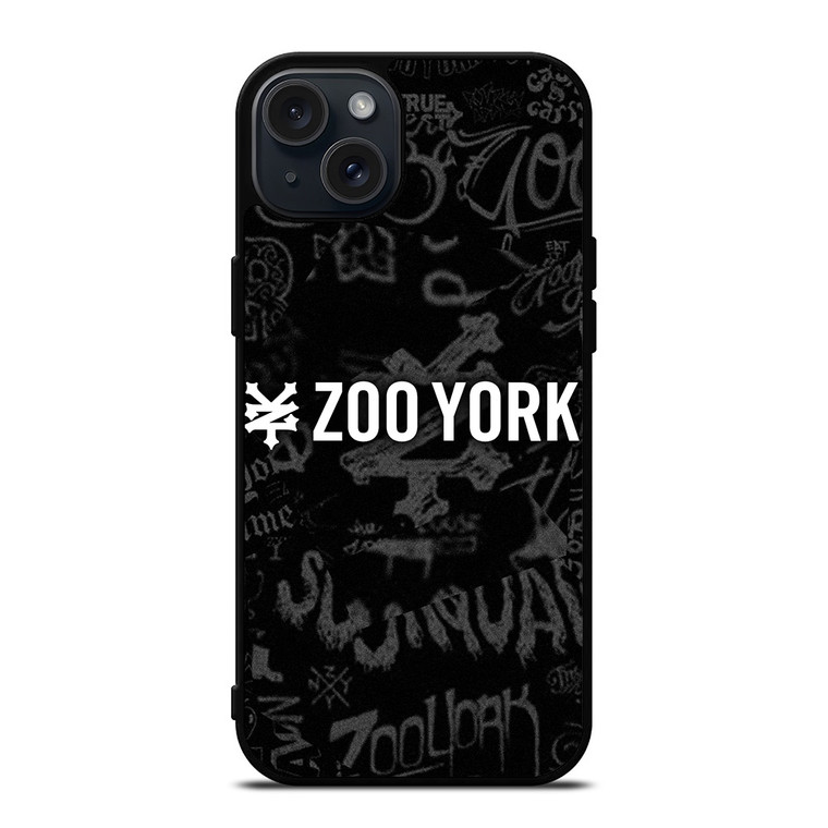 ZOO YORK SKATEBOARD ABSTRACT iPhone 15 Plus Case Cover