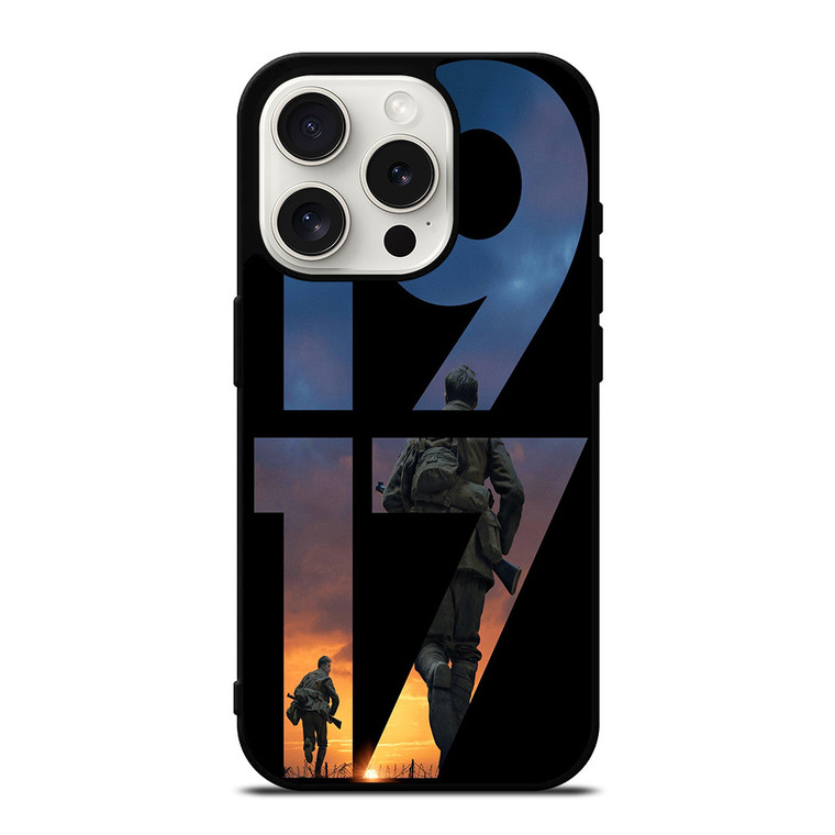 1917 WAR MOVIES POSTER iPhone 15 Pro Case Cover