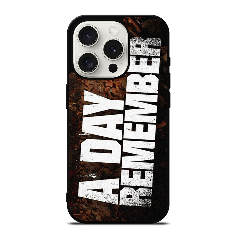 A DAY TO REMEMBER ROCK BAND LOGO 2 iPhone 15 Pro Case Cover A DAY TO REMEMBER ROCK BAND LOGO 2 iPhone 15 Pro Case Cover