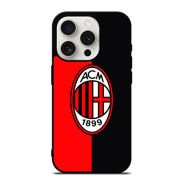 AC MILAN FOOTBALL LOGO iPhone 15 Pro Case Cover
