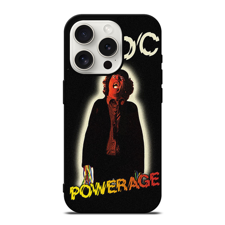 ACDC ROCK BAND POWERAGE iPhone 15 Pro Case Cover