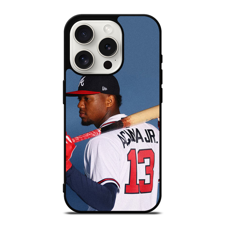 ACUNA JR ATLANTA BRAVES BASEBALL iPhone 15 Pro Case Cover