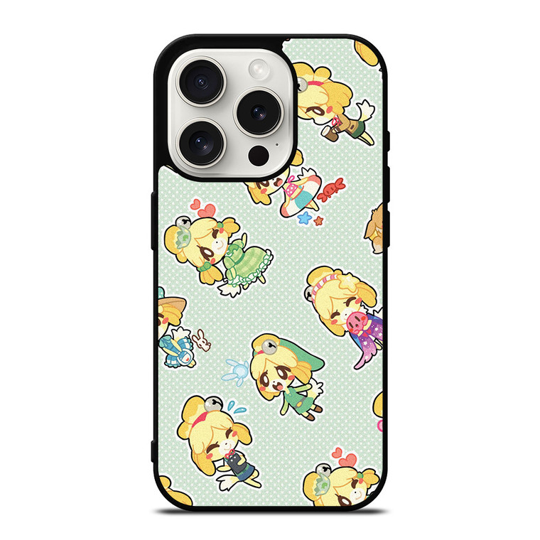 ANIMAL CROSSING ISABELLE CUTE iPhone 15 Pro Case Cover