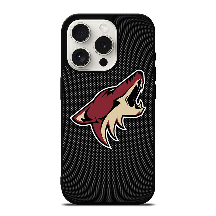 ARIZONA COYOTES HOCKEY NHL LOGO iPhone 15 Pro Case Cover
