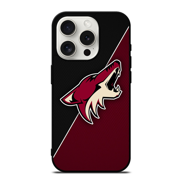 ARIZONA COYOTES NHL HOCKEY LOGO iPhone 15 Pro Case Cover