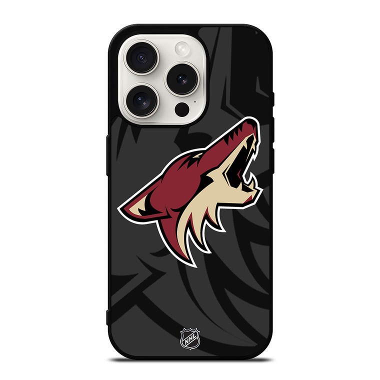 ARIZONA COYOTES NHL TEAM iPhone 15 Pro Case Cover