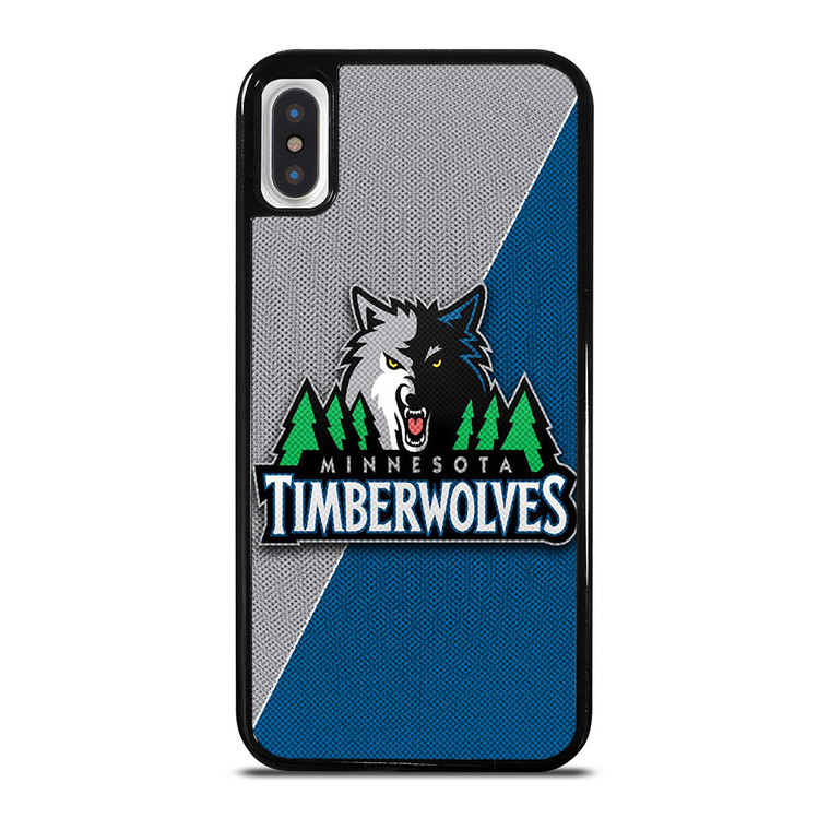 MINNESOTA TIMBERWOLVES NBA BASKETBALL LOGO iPhone X / XS Case Cover
