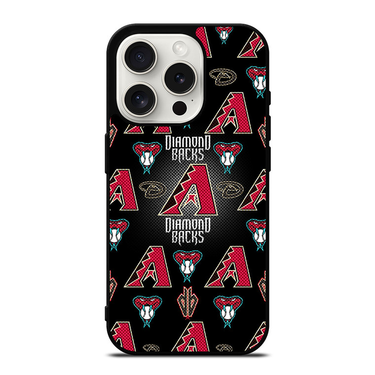 ARIZONA DIAMONDBACKS MLB BASEBALL PATTERN iPhone 15 Pro Case Cover ARIZONA DIAMONDBACKS MLB BASEBALL PATTERN iPhone 15 Pro Case Cover