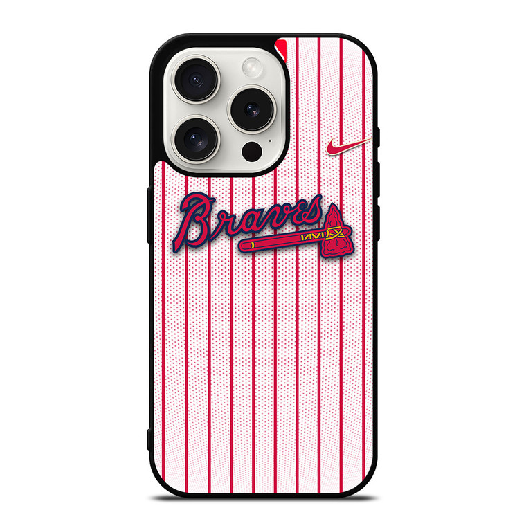 ATLANTA BRAVES MLB NIKE iPhone 15 Pro Case Cover