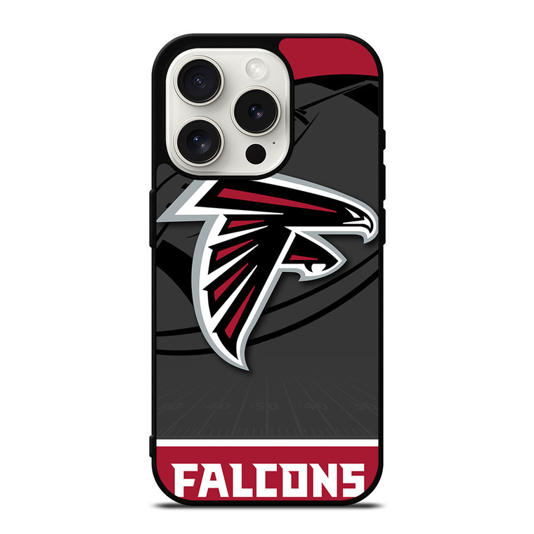 ATLANTA FALCONS NFL TEAM iPhone 15 Pro Case Cover