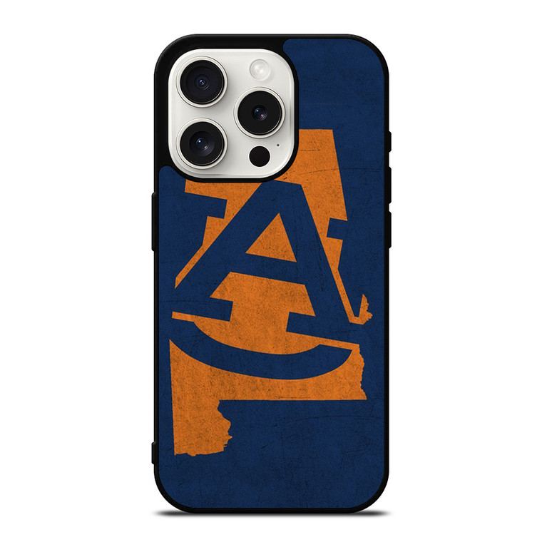 AUBURN TIGERS ICON iPhone 15 Pro Case Cover AUBURN TIGERS ICON iPhone 15 Pro Case Cover