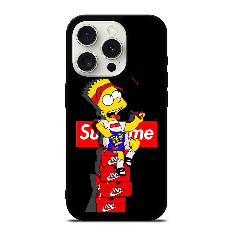 BART SIMPSONS SUPREME TAKIS CHIPS iPhone 15 Pro Case Cover