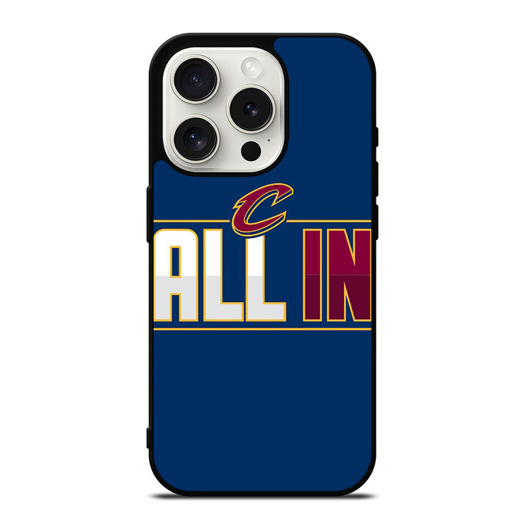 BELIEVE IN CLEVELAND CAVALIERS NBA BASKETBALL iPhone 15 Pro Case Cover