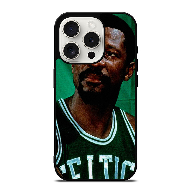BILL RUSSEL BOSTON CELTIC 2 iPhone 15 Pro Case Cover BILL RUSSEL BOSTON CELTIC 2 iPhone 15 Pro Case Cover